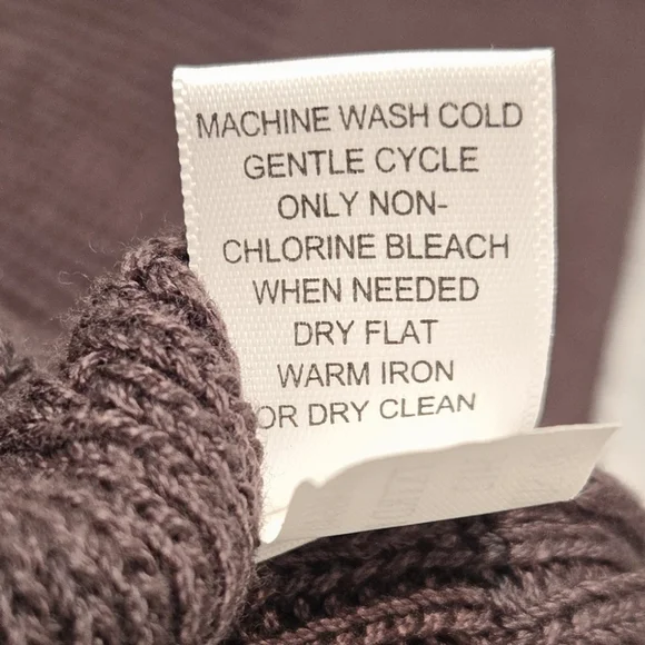 Banana Republic Belted Cardigan Jacket Dark Brown XL Textured 100% Cotton NWT - Picture 12 of 14